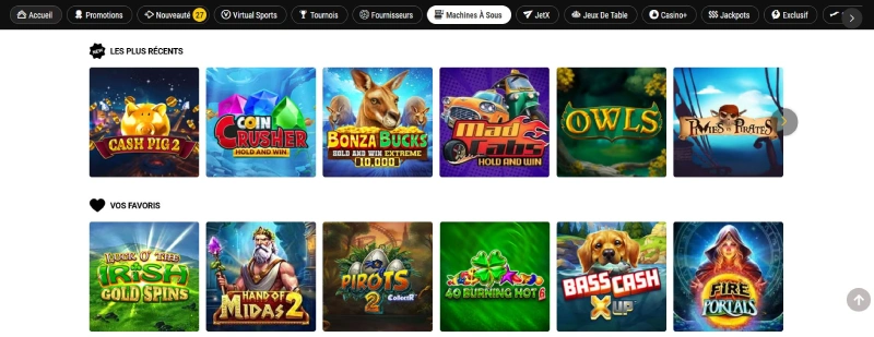 capture decran slots bwin casino belgique
