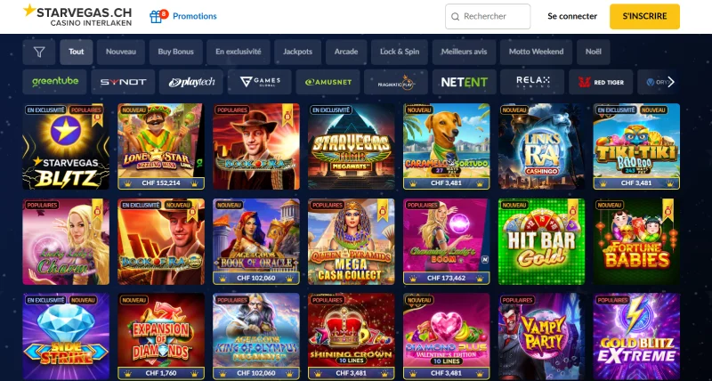 capture decran slots starvegas casino