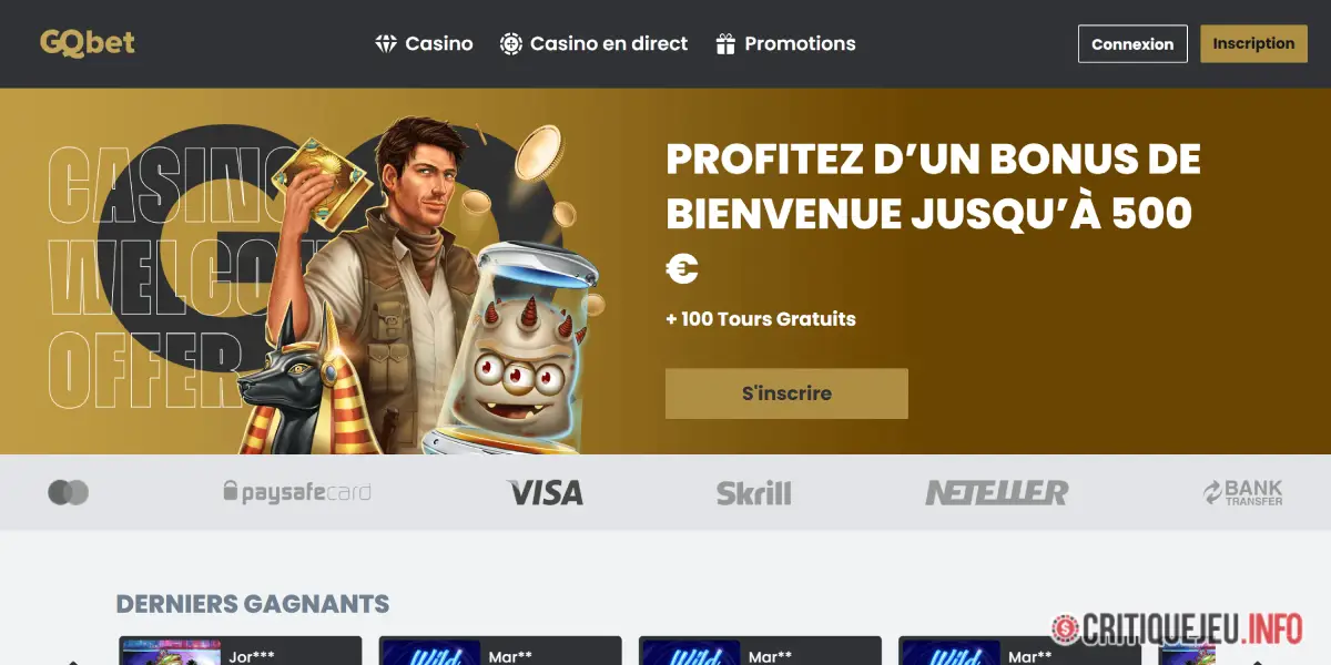 gqbet page d'accueil
