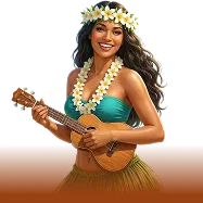 illustration logo tiki casino