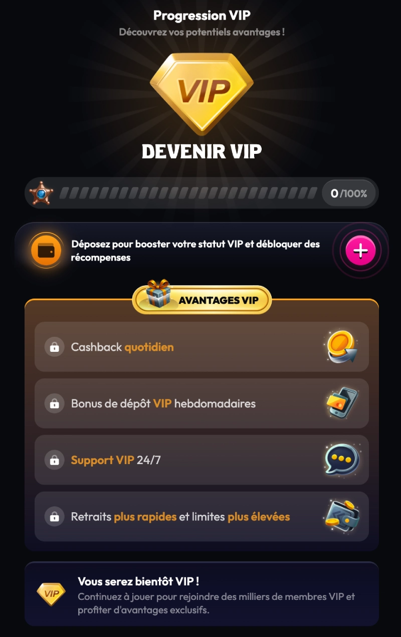 programme vip wildzy