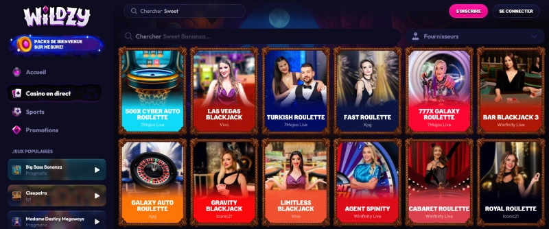 wildzy casino live