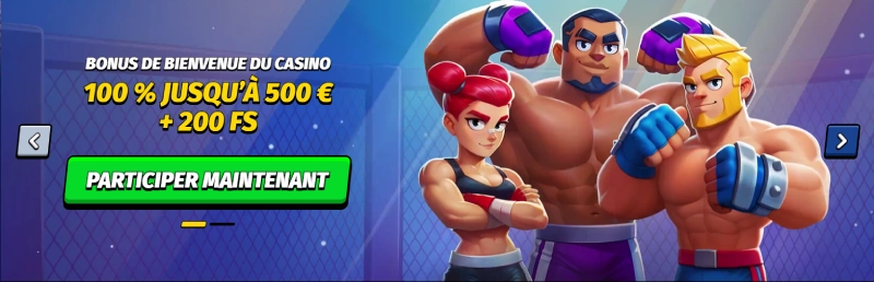 capture decran bonus de bienvenue Big Clash
