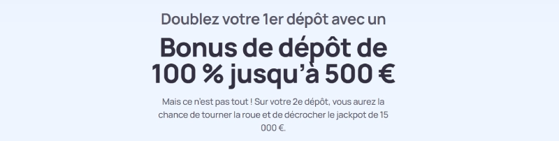 capture decran bonus de bienvenue hypekasino
