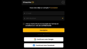 capture decran inscription etape 2 29black