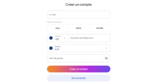 capture decran inscription &eacute;tape 2 hype kasino