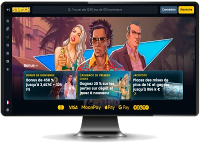 capture decran interface snatch casino