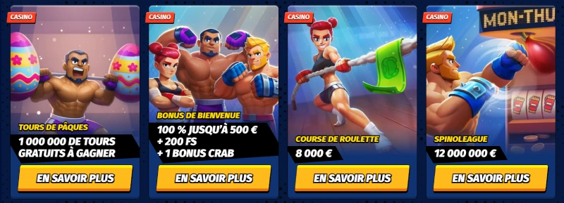 capture decran promotions Big Clash