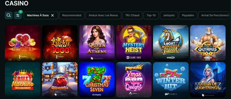 capture decran slots luckygem