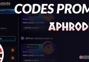 Bonus, promotions et codes promo Aphrodite Casino &ndash; Juillet 2026