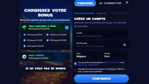 capture decran inscription etape 2 smash casino