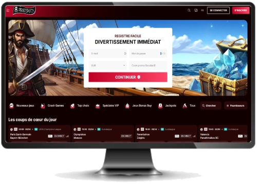 capture decran interface piratepots