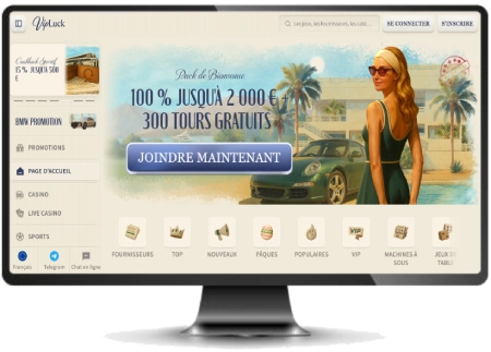 capture decran interface vipluck