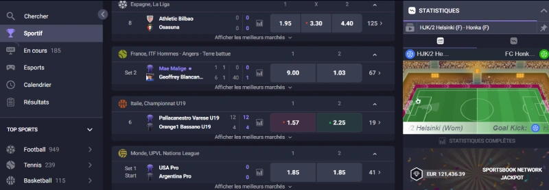 capture decran paris sportifs smash casino