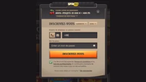 inscription étape3 spinboss