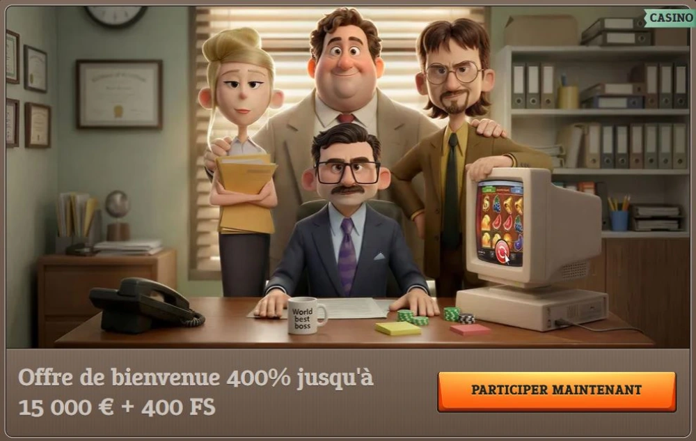offre de bienvenue spinboss