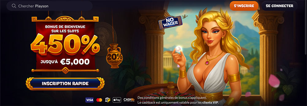 Bonus casino 400% : les meilleures offres test&eacute;es &mdash; Juin 2026
