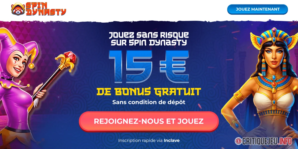 page daccueil spin dynasty