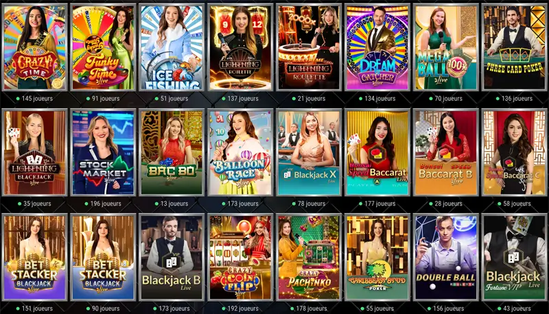 casino en direct heavybet