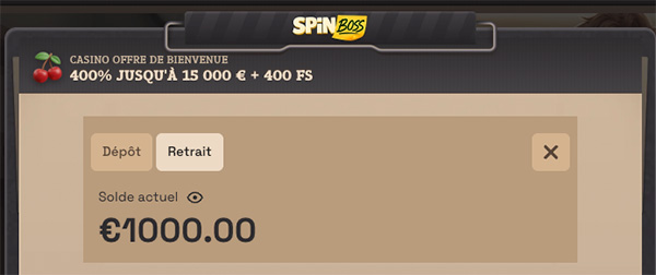 comment retirer vos gains issus des free spins