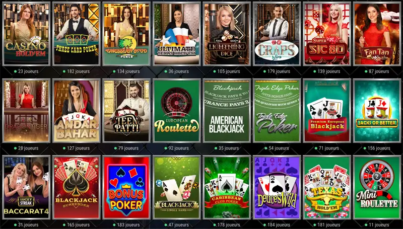 jeux de table heavybet