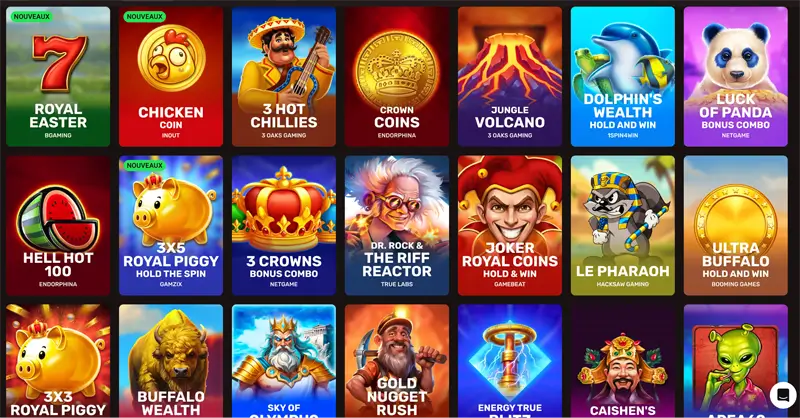machines à sous winkingdom