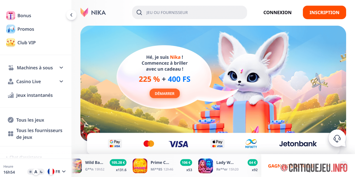 nika casino