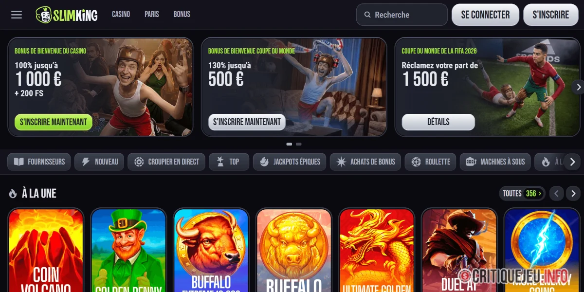 slim king casino