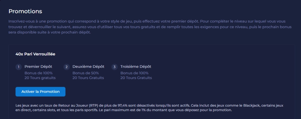 bonus de bienvenue rainbet casino