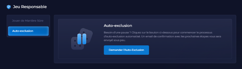 politique de jeu responsable de rainbet