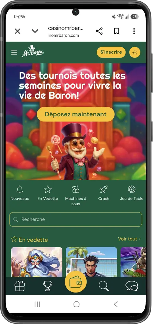 version mobile mrbaron