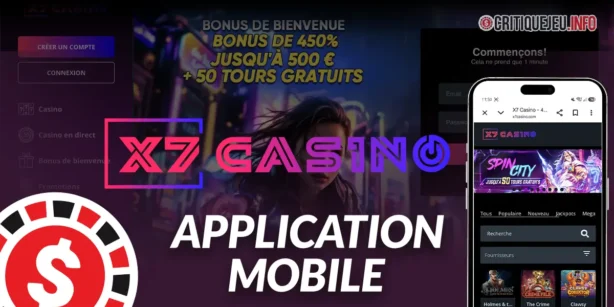 X7 Casino application : télécharger sur iOS, Android, Windows et Mac