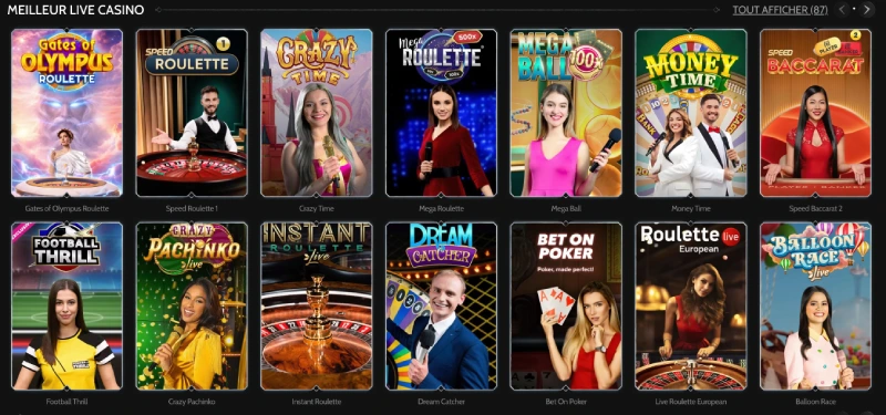 casino en direct sur godz