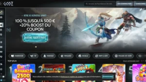 inscription étape1 sur godz