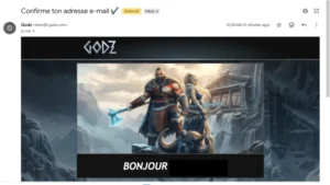 inscription étape5 sur godz