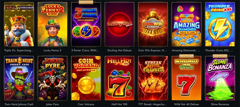 machines à sous tower casino