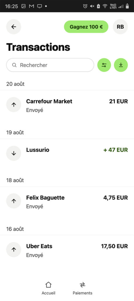 preuve de retrait lussurio