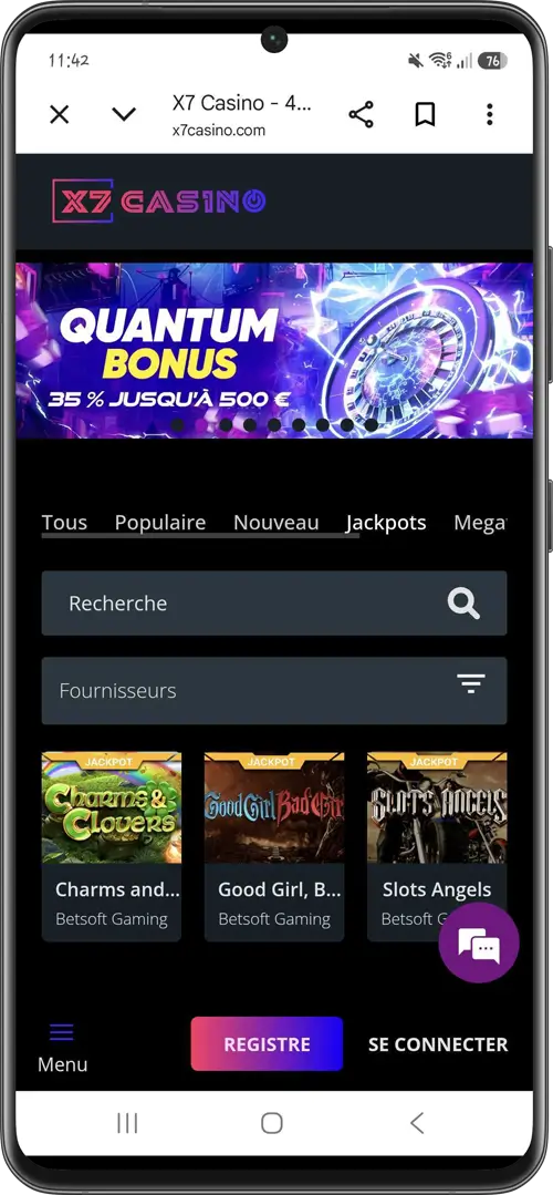 t&eacute;l&eacute;charger mobile x7casino