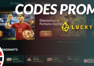Codes promos LuckyGem et bonus actifs en Octobre 2026