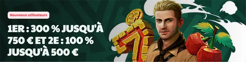 bonus de bienvenue tikal casino