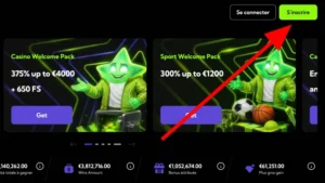 inscription étape2 luckyboom