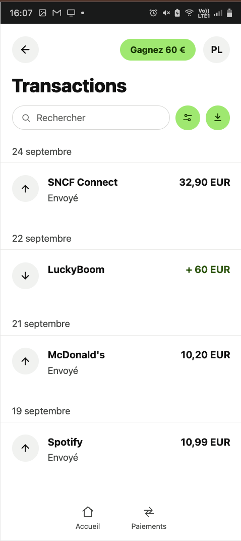 preuve de retrait sur luckyboom casino