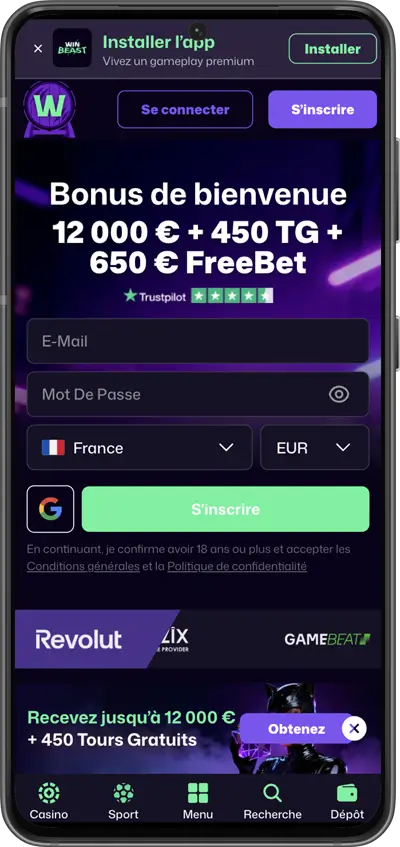 version mobile winbeast