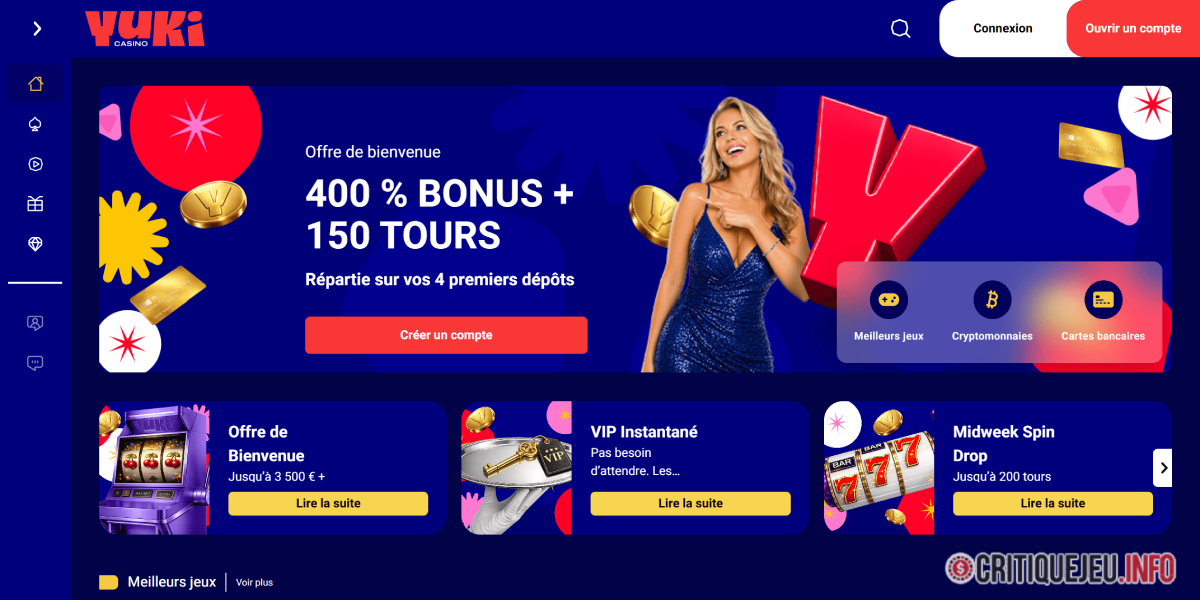 yuki casino page d accueil