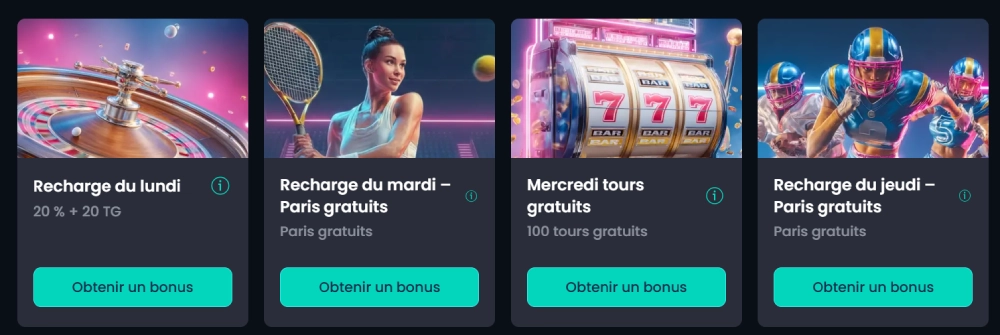 autres promotions sur likesbet